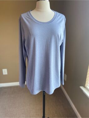 Ridgecut Gray Long Sleeve Work Tee XLarge NWT Outdoors Moisture Wicking UPF‎ 50